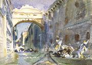 John Singer Sargent The Bridge of Sighs France oil painting artist
